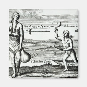 A Chief Lady of Pomeiock Magnet