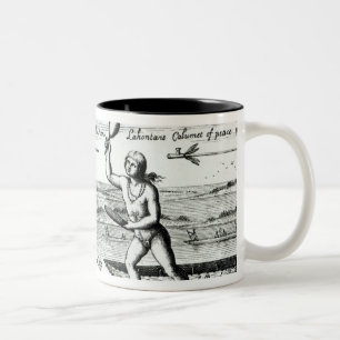 A Chief Lady of Pomeiock Two-Tone Coffee Mug