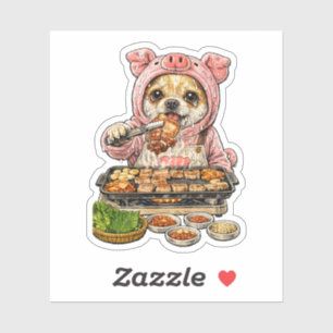 A Chihuahua who loves yakiniku (Japanese BBQ)