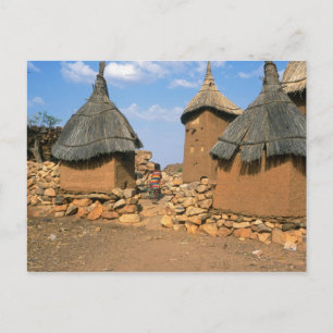 A child running through the upper Idjeli Postcard