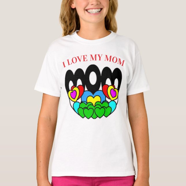 A child who loves his or her mum T-Shirt (Front)