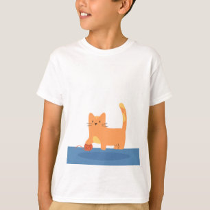 A children's t-shirt featuring a picture of a play
