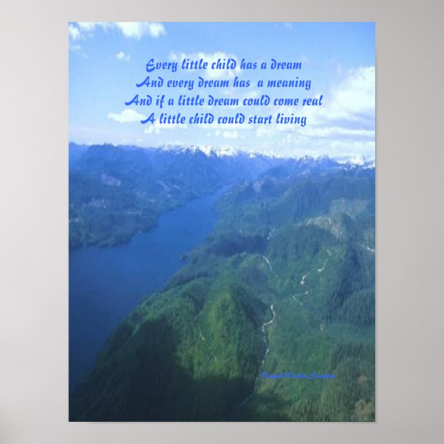 A child's dream posters (Front)