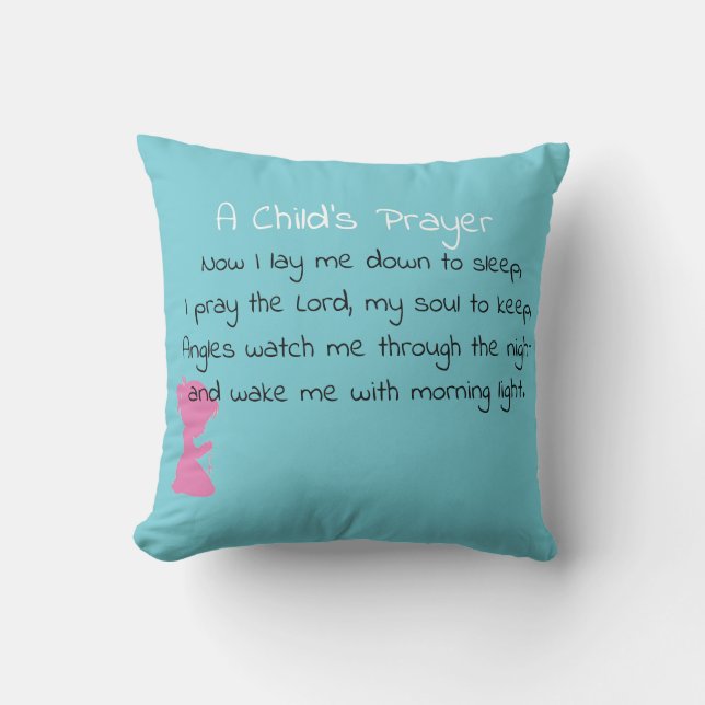 A Child's prayer Cushion (Front)