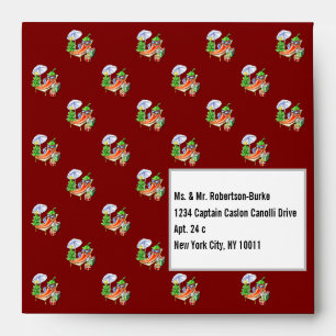 A Chilli Merry Christmas under Sunshade and Tree Envelope