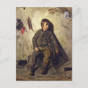 A Chimney Sweep from Savoie, 1832 Postcard