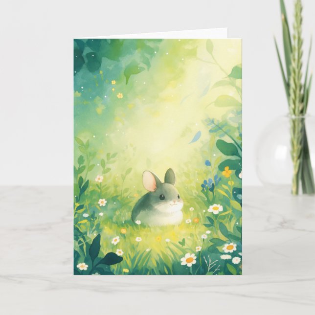 A Chinchilla Day of Wonder Card (Front)