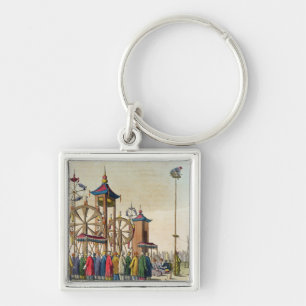 A Chinese circus, illustration from 'Le Costume An Key Ring