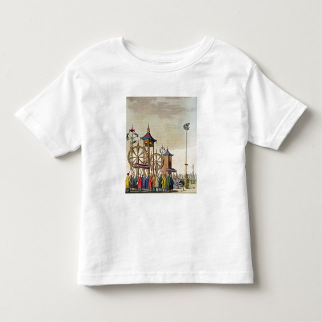 A Chinese circus, illustration from 'Le Costume An Toddler T-Shirt (Front)