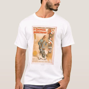 "A Chinese Honeymoon" Theatrical Play Poster T-Shirt