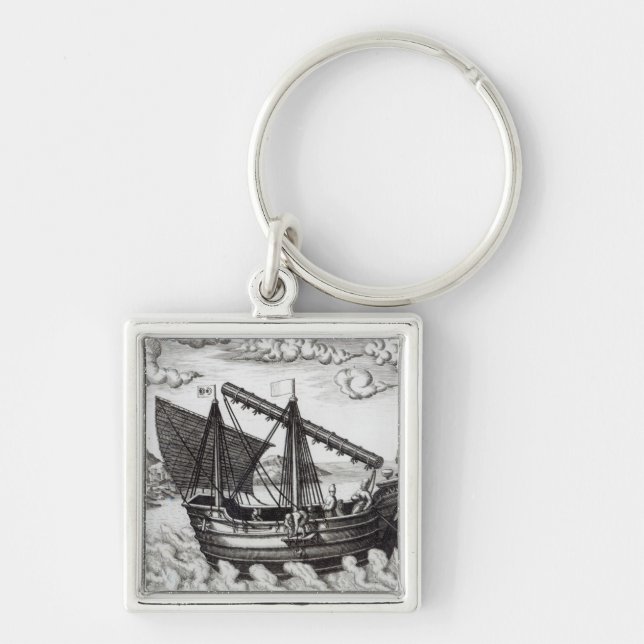 A Chinese Junk Key Ring (Front)
