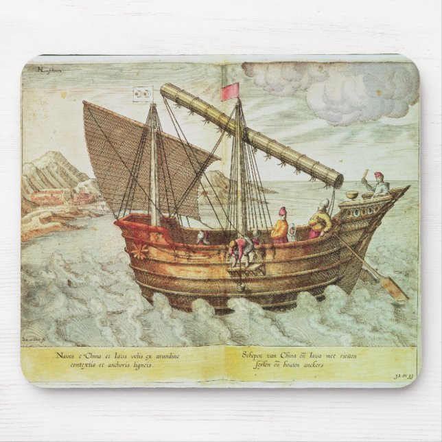 A Chinese Junk Mouse Pad (Front)