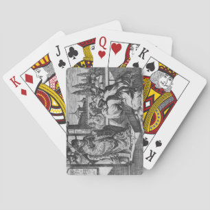 A Chinese Provincial Governor, illustration from a Playing Cards