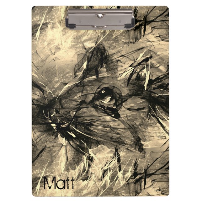 A Chinese Rat Year 2020 Zodiac Birthday Name ClipB Clipboard (Front)