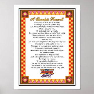 A Chocolate Farewell Poster