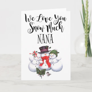 A Christmas Card for Nana