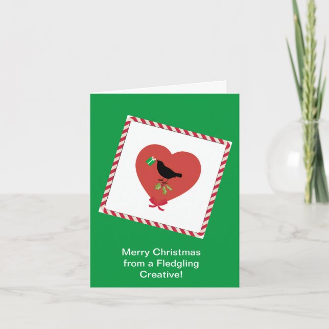 A Christmas Card To Promote Positive Mental Health (Front)