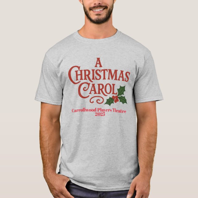 A Christmas Carol 2025 Cast T-Shirt (Front)