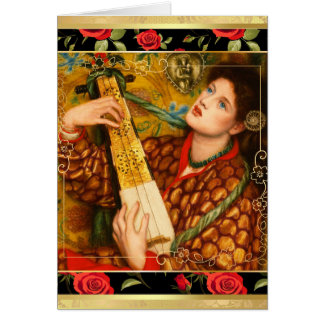 A Christmas Carol by Rossetti Art Christmas Card