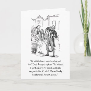 A Christmas Carol Card