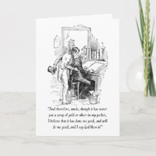 A Christmas Carol Card