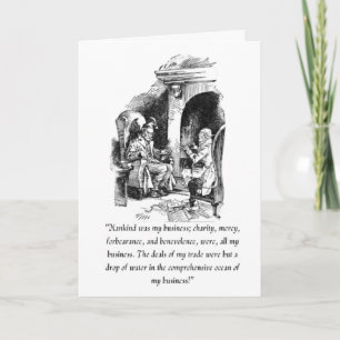 A Christmas Carol Card