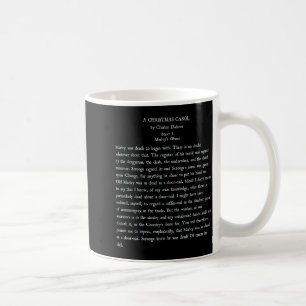 A Christmas Carol Charles Ens Book Reader Gift Coffee Mug