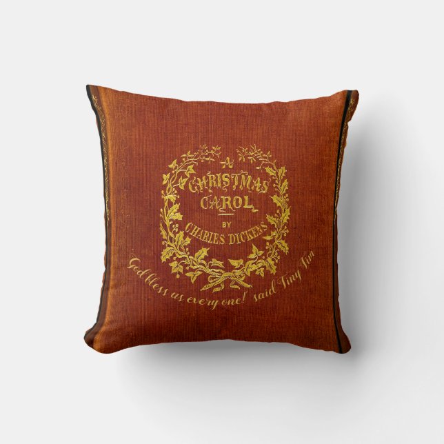 A Christmas Carol Cushion (Front)