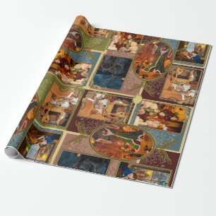 A Christmas Carol gift wrap