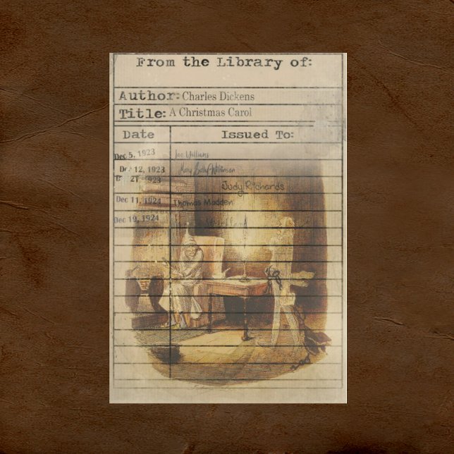 A Christmas Carol Junk Journal Ephemera (Creator Uploaded)