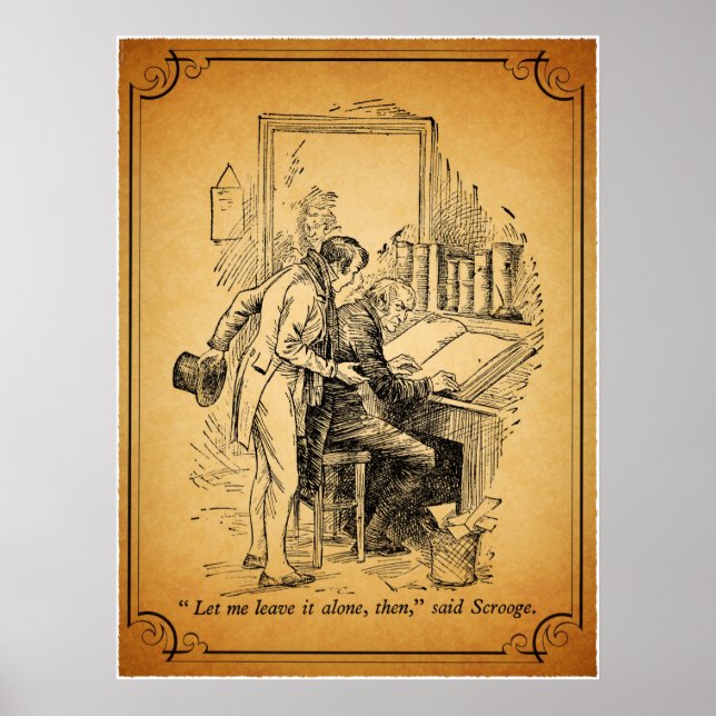 A Christmas Carol: Leave It Alone Poster (Front)