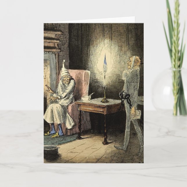 A Christmas Carol Marley's Ghost Card (Front)