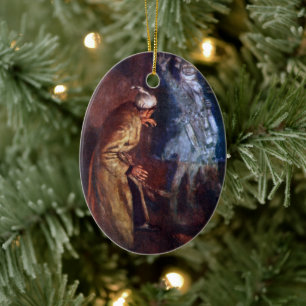 A Christmas Carol: Marley's Ghost Ceramic Ornament