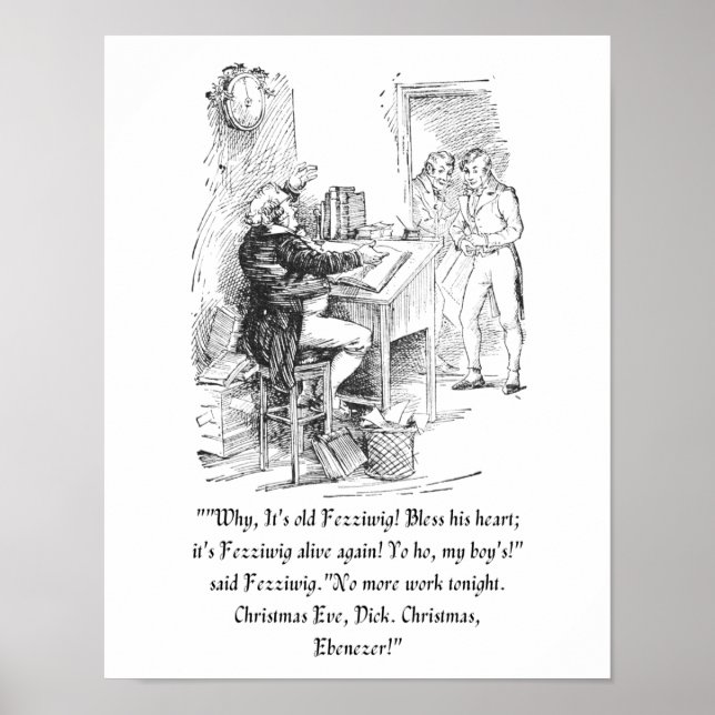 A Christmas Carol Poster (Front)