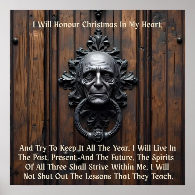 A Christmas Carol Poster (Front)