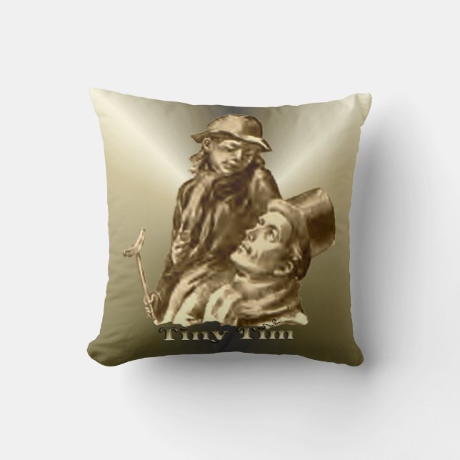 A Christmas Carol - Tiny Tim Cushion (Front)