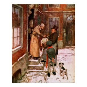 A Christmas Carol: Turkey Delivery Poster