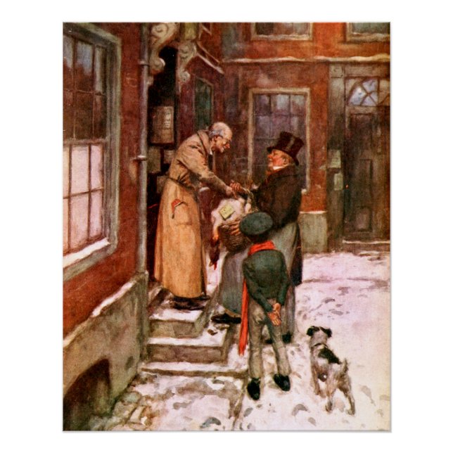 A Christmas Carol: Turkey Delivery Poster (Front)
