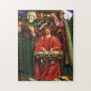A Christmas Carol (Xmas) (Dante Gabriel Rossetti) Jigsaw Puzzle