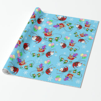 A christmas exchange wrapping paper