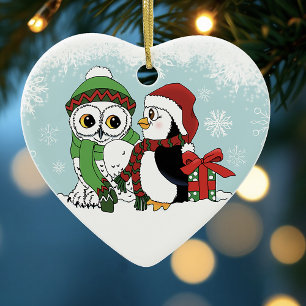 A Christmas Friendship Ceramic Ornament