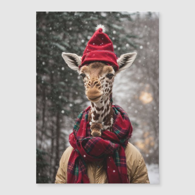 A Christmas Giraffe (Front)