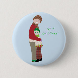 A Christmas Hug Button