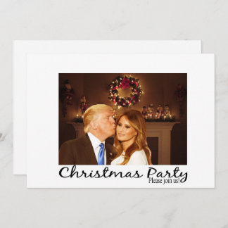 A Christmas invitation from Donald and Melania