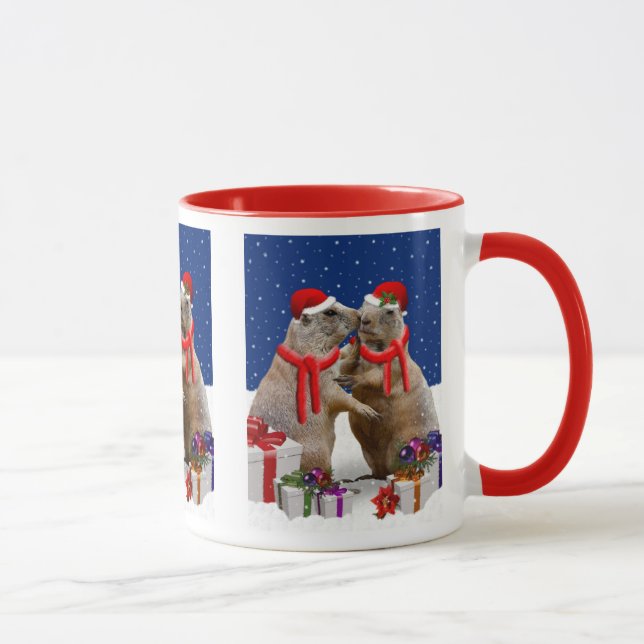A Christmas Kiss Mug (Right)