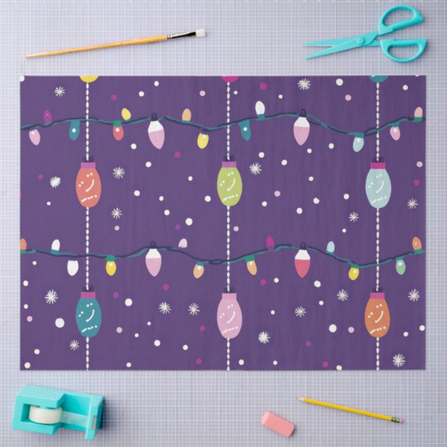 A Christmas Light Series Design #10 Tissue Paper (Craft)