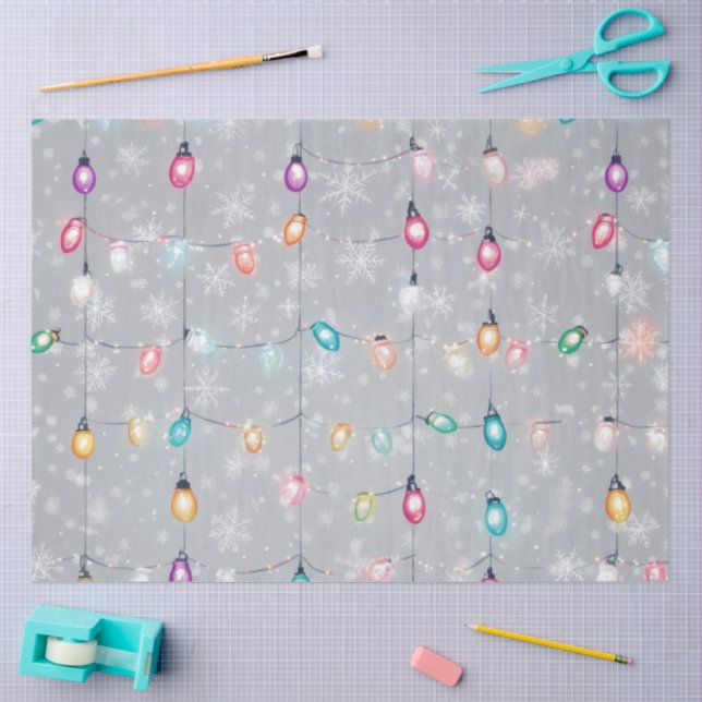 A Christmas Light Series Design #13 Tissue Paper (Craft)
