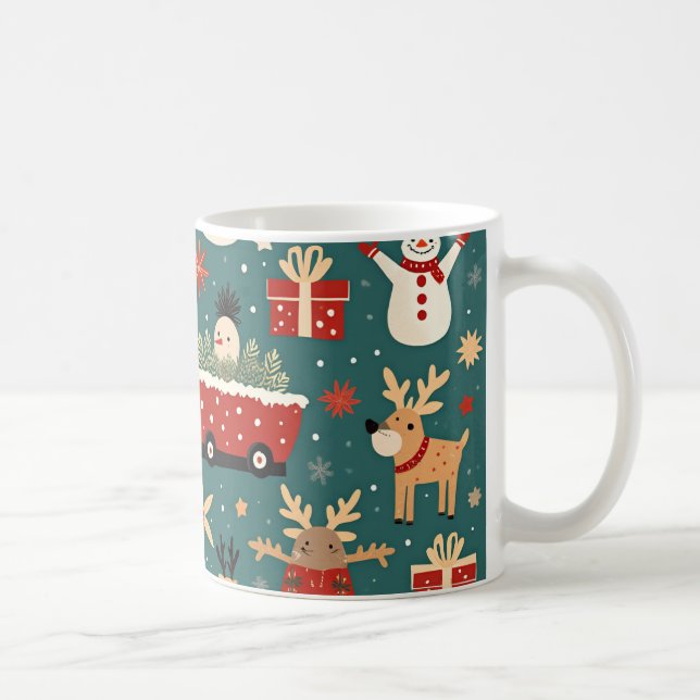 a Christmas mug (Right)