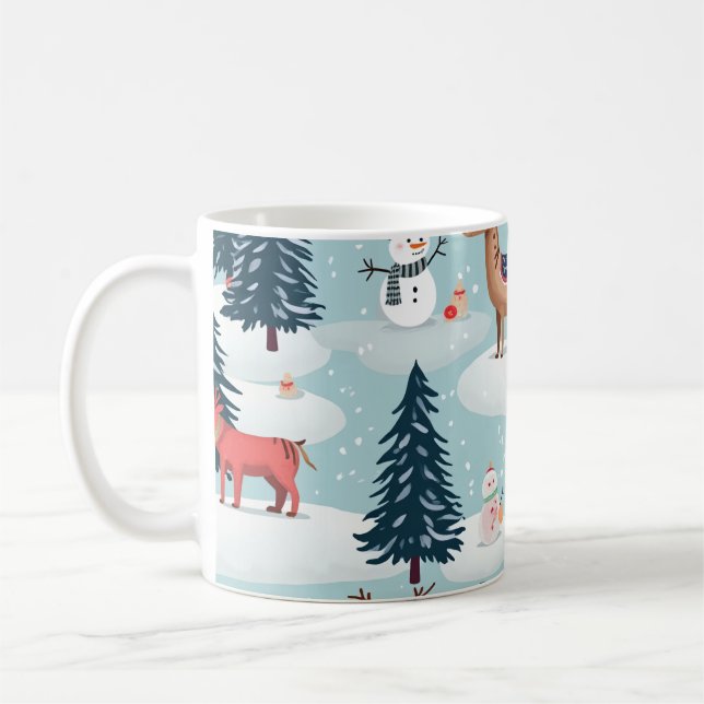 a Christmas mug (Left)