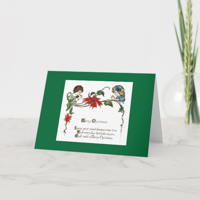 A Christmas Prayer Holiday Card (Front)